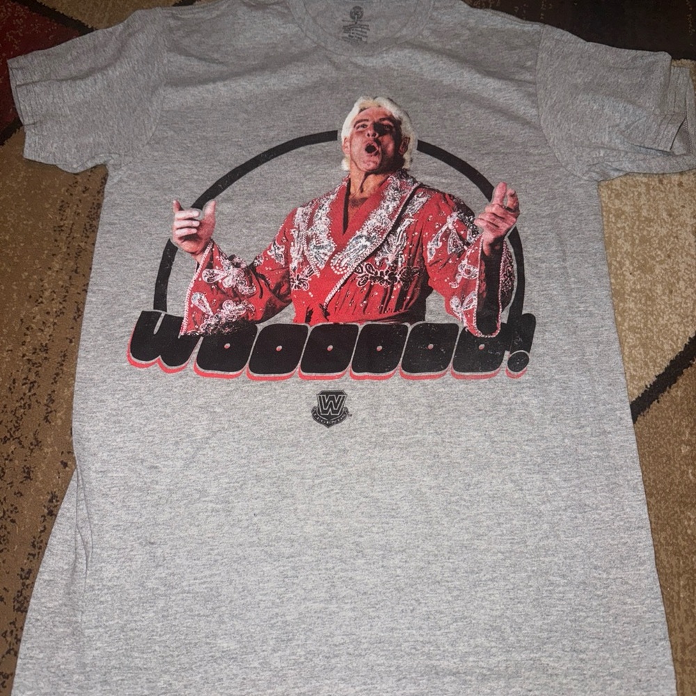 WWE Gray Ric Flair Graphic Men's T-Shirt